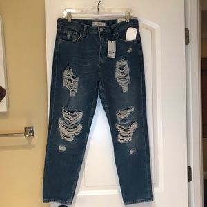 Topshop ripped jeans